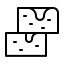 Two chat bubbles with dots indicating conversation.